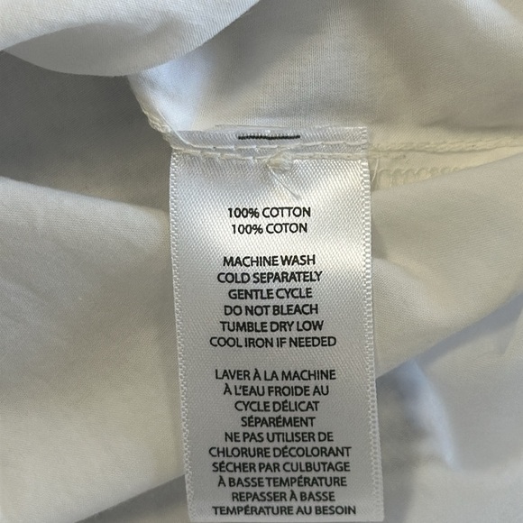 Beach Lunch Lounge • White Boho Ruffle Top • Sz XS • NWT! - Picture 10 of 10